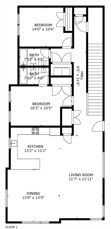 33 Evergreen St # 1