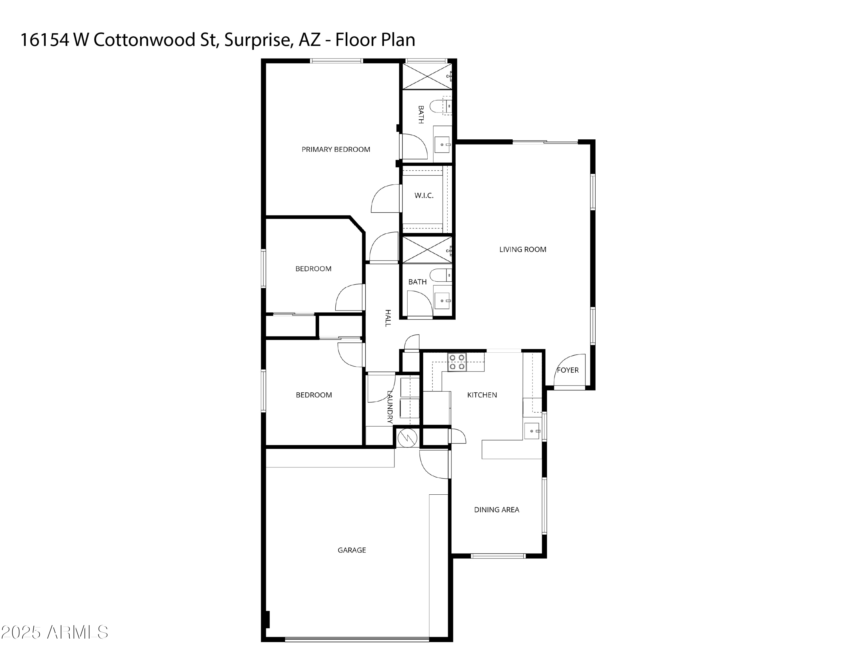 16154 W COTTONWOOD Street, Surprise