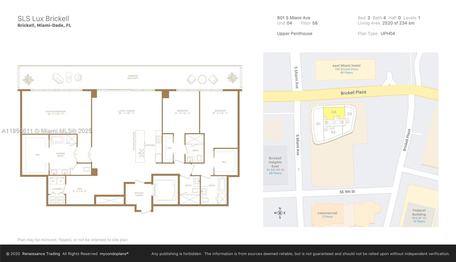 801 S Miami Ave Unit: 5804