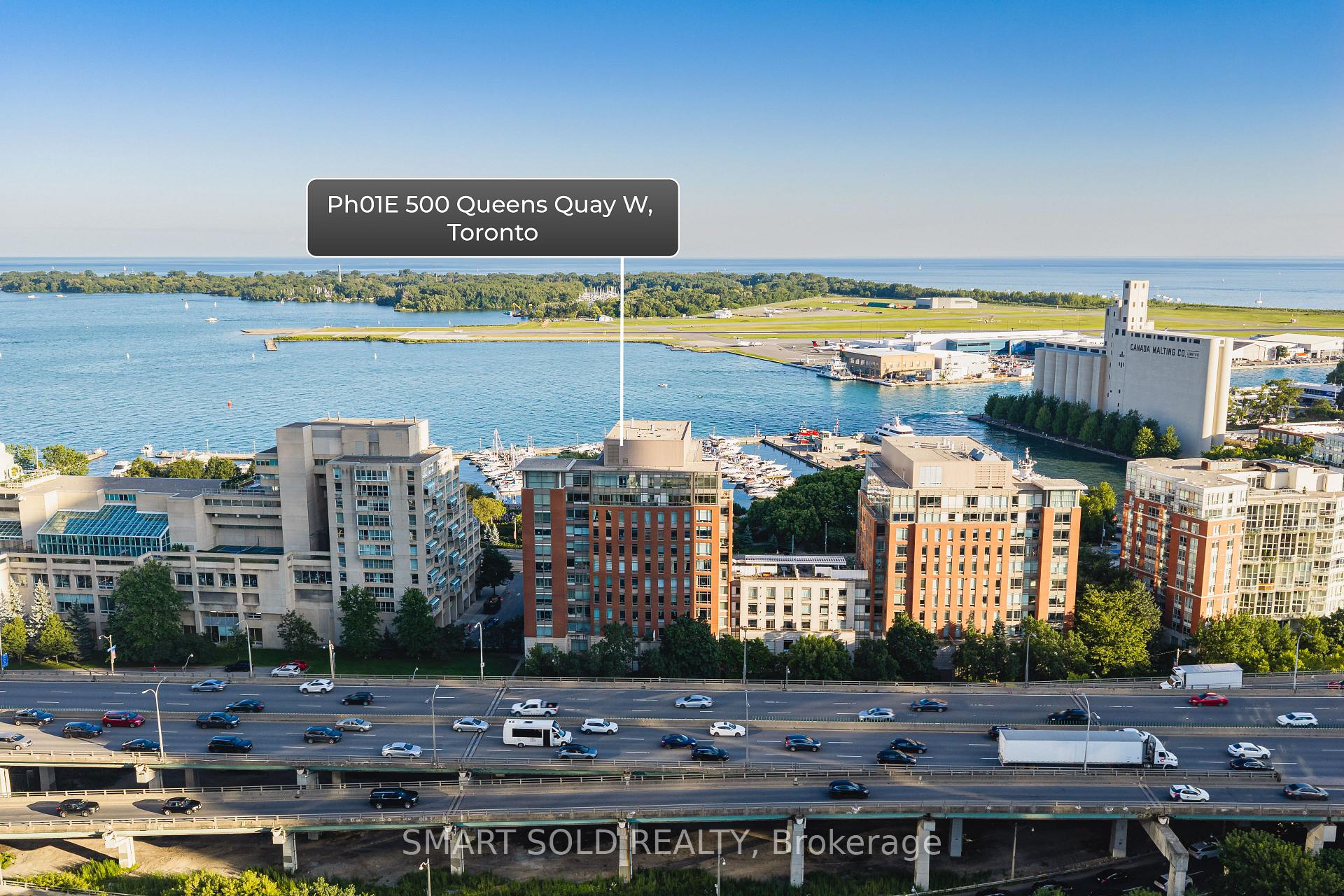 500 Queens Quay W Ph01E, Toronto Unit: Ph01E