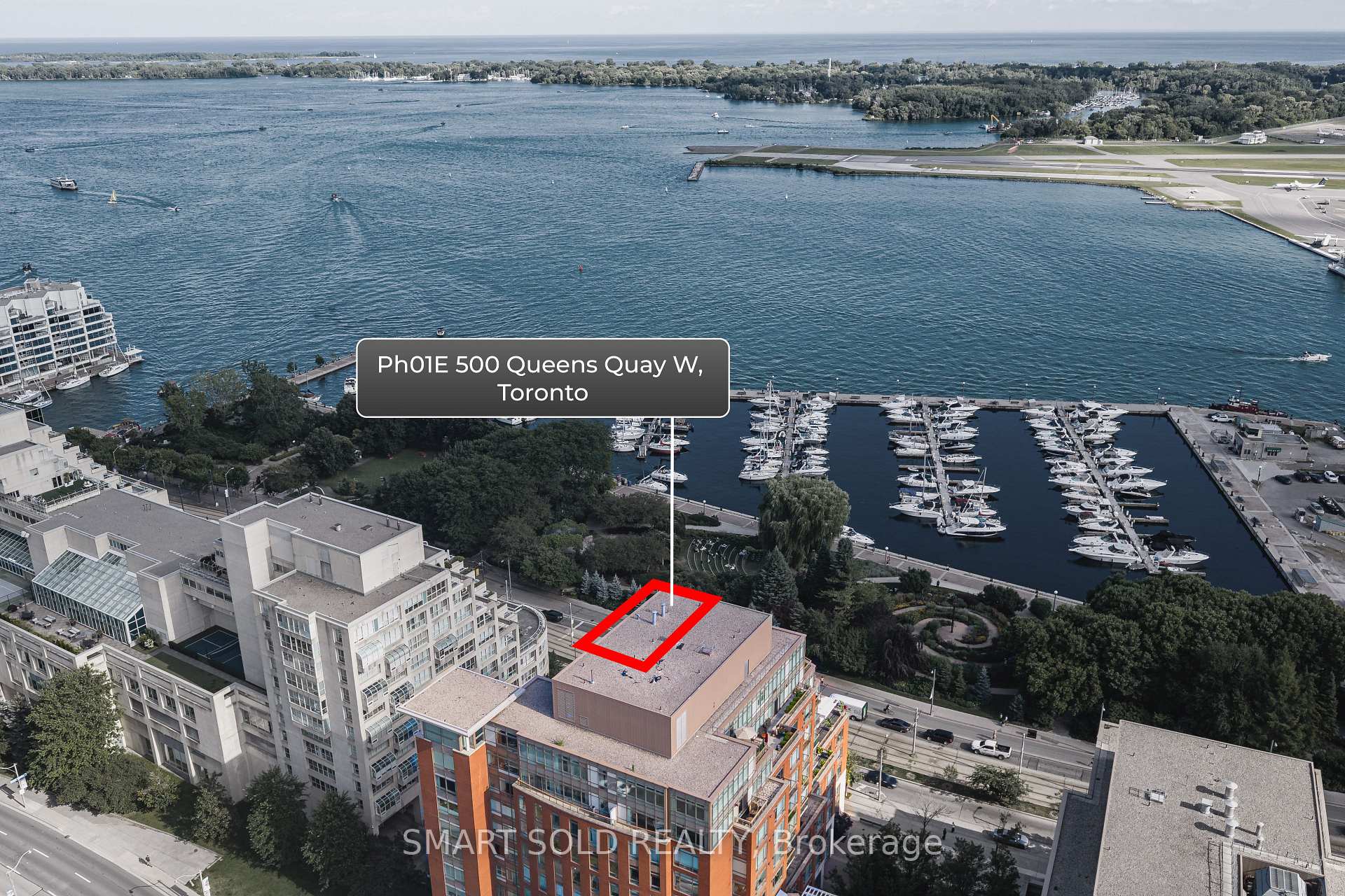 500 Queens Quay W Ph01E, Toronto Unit: Ph01E