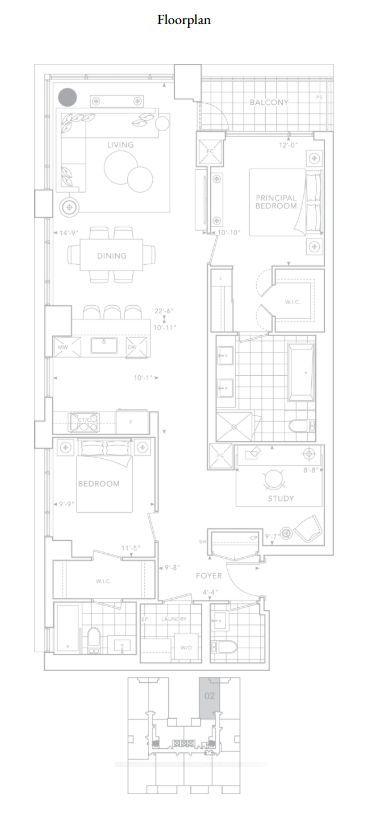 455 Wellington Street W 402, Toronto Unit: 402