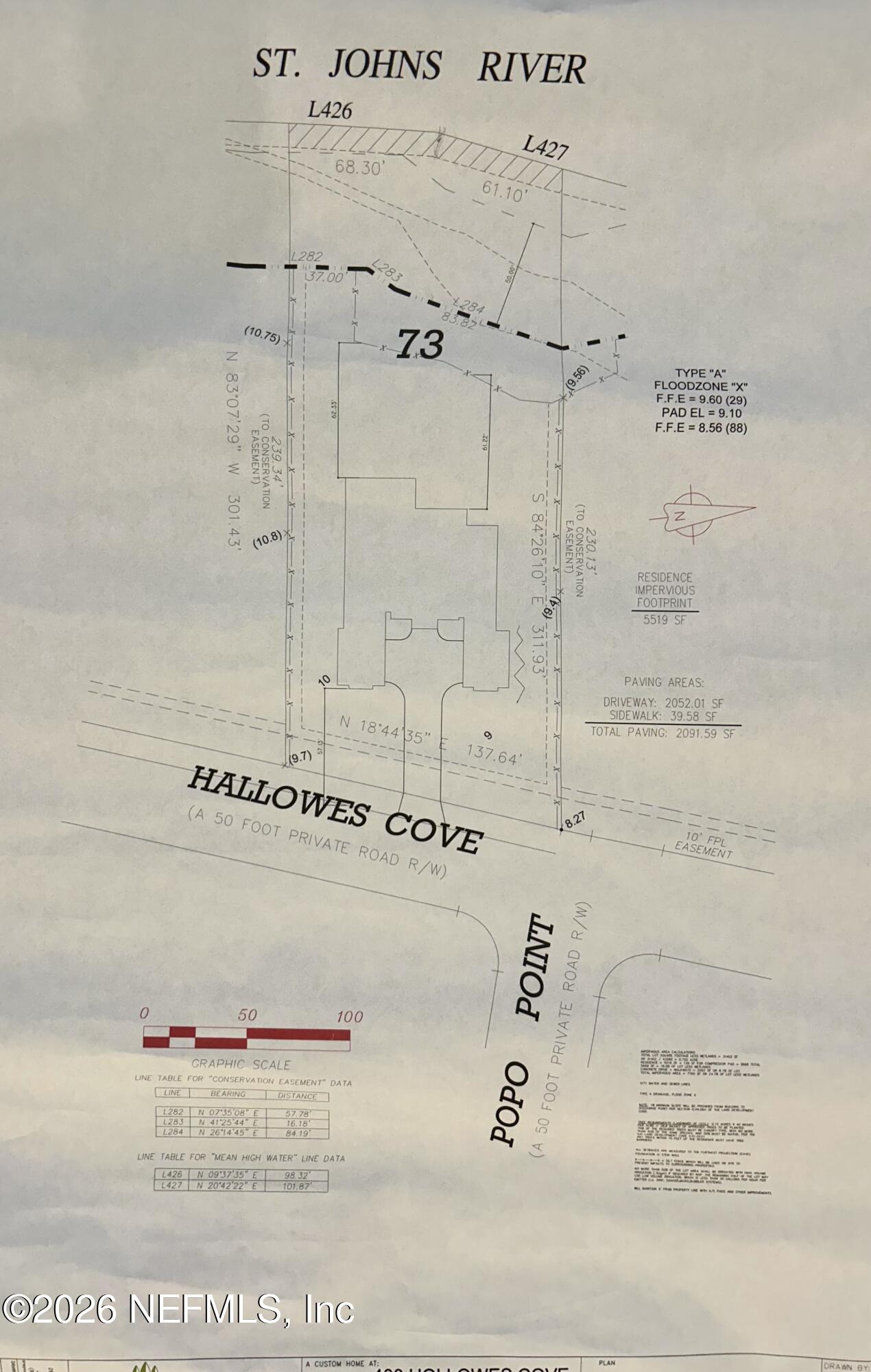 400 HALLOWES Cove, St. Johns