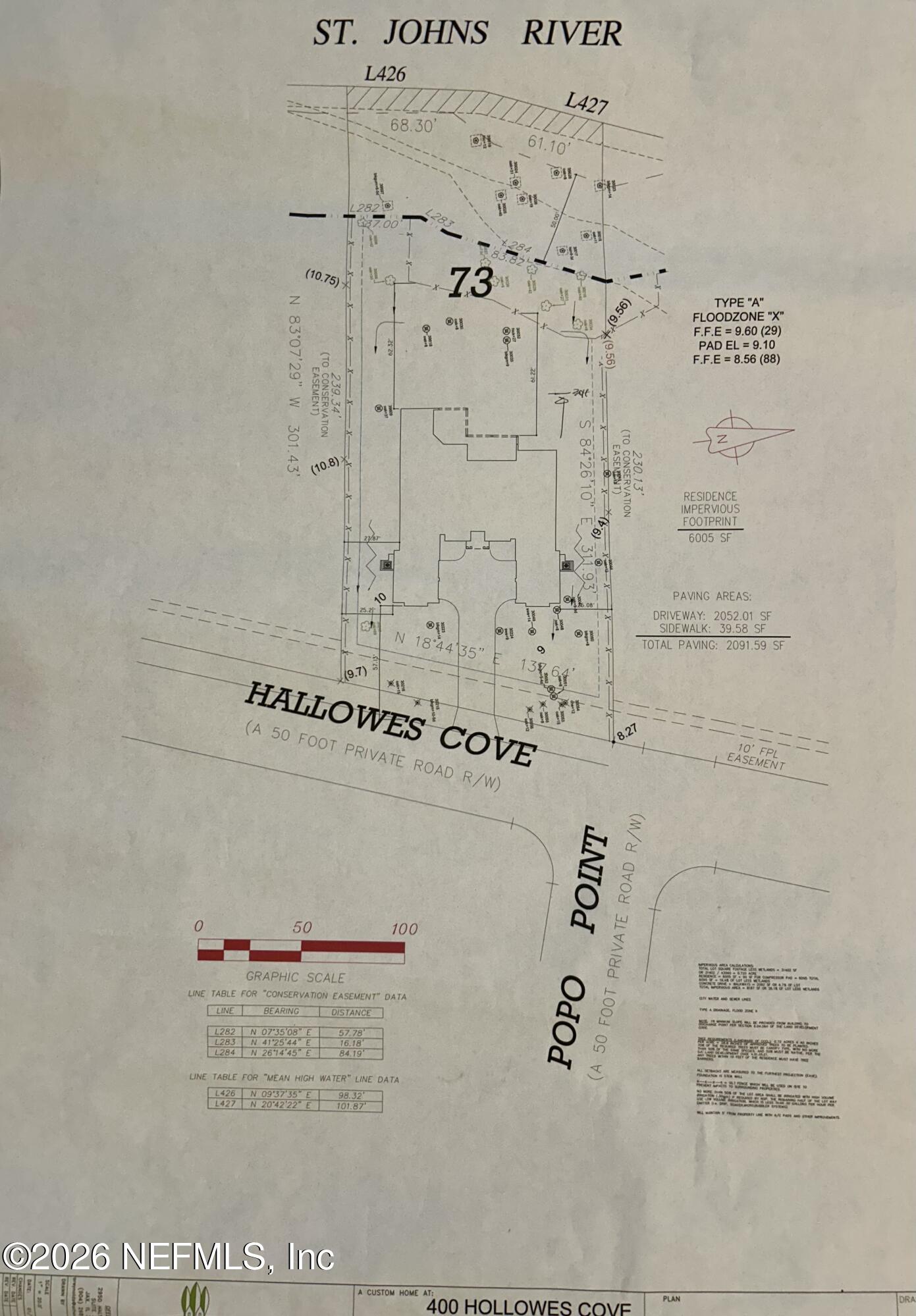400 HALLOWES Cove, St. Johns
