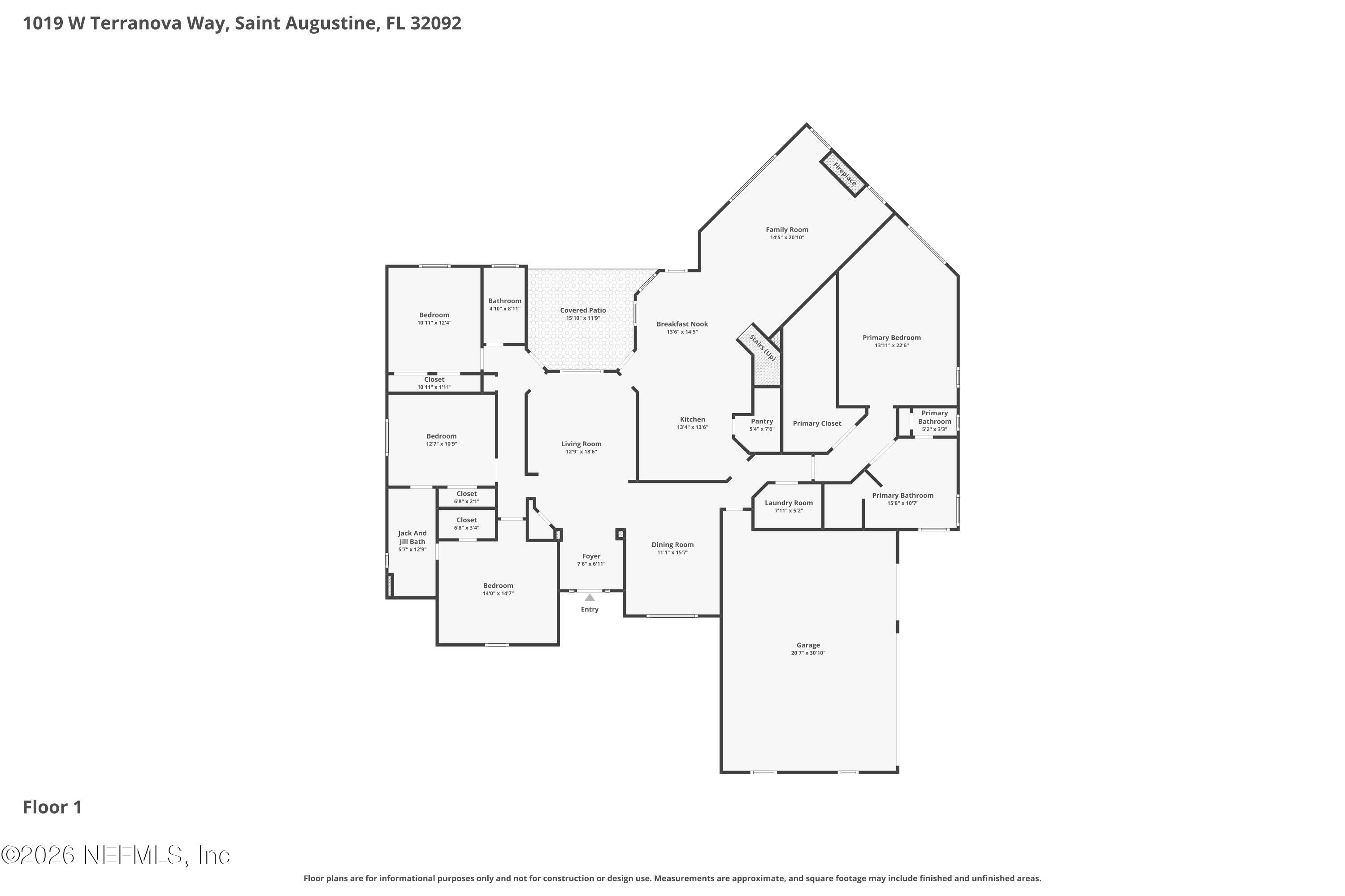 1019 W TERRANOVA Way, St. Augustine