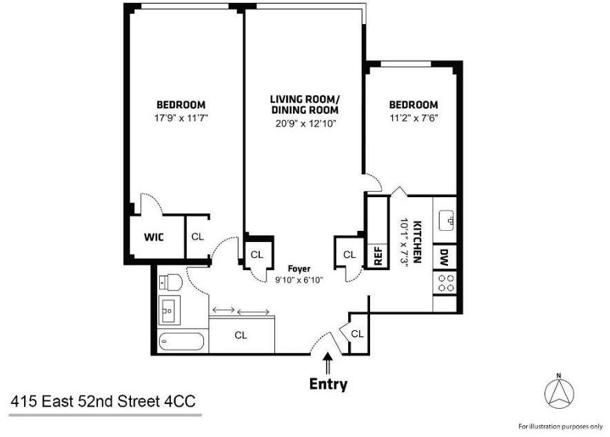 415 E 52nd Street 4-CC