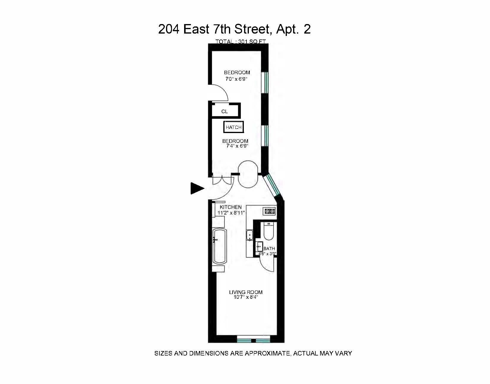 204 E 7th Street G2