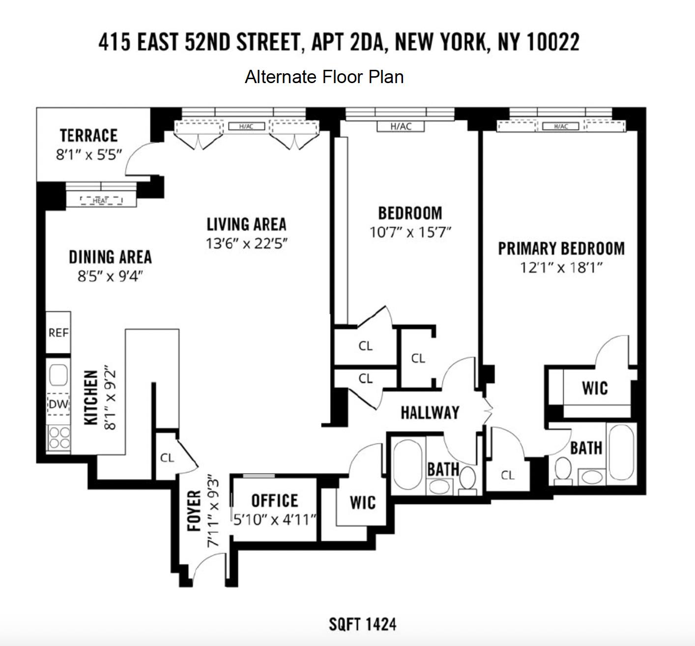 415 E 52nd Street 2DA
