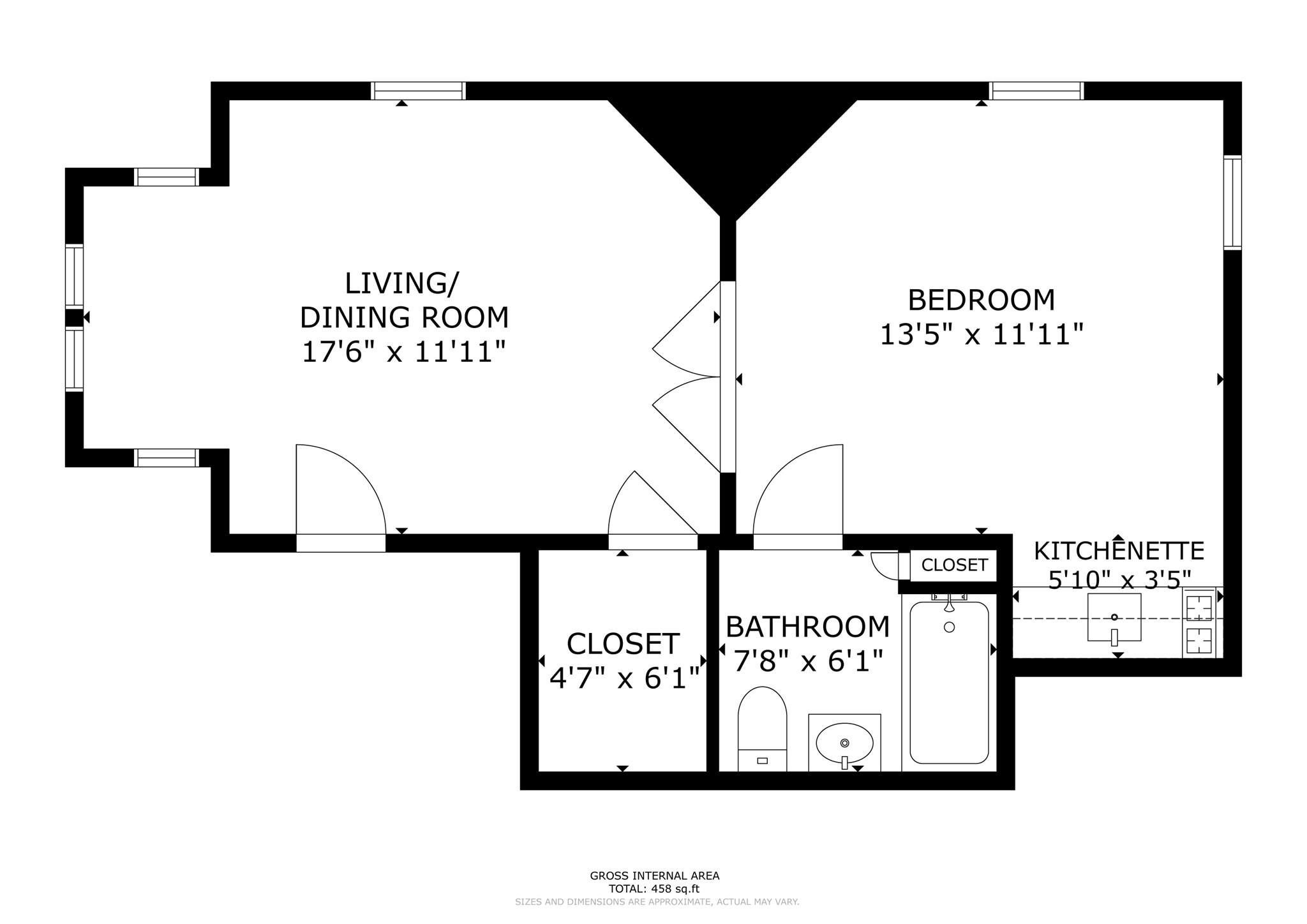 70-1 Cushing Street # 1