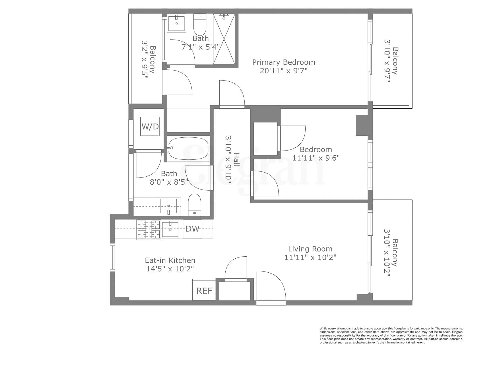 42 -62 Hunter St Unit: 11A