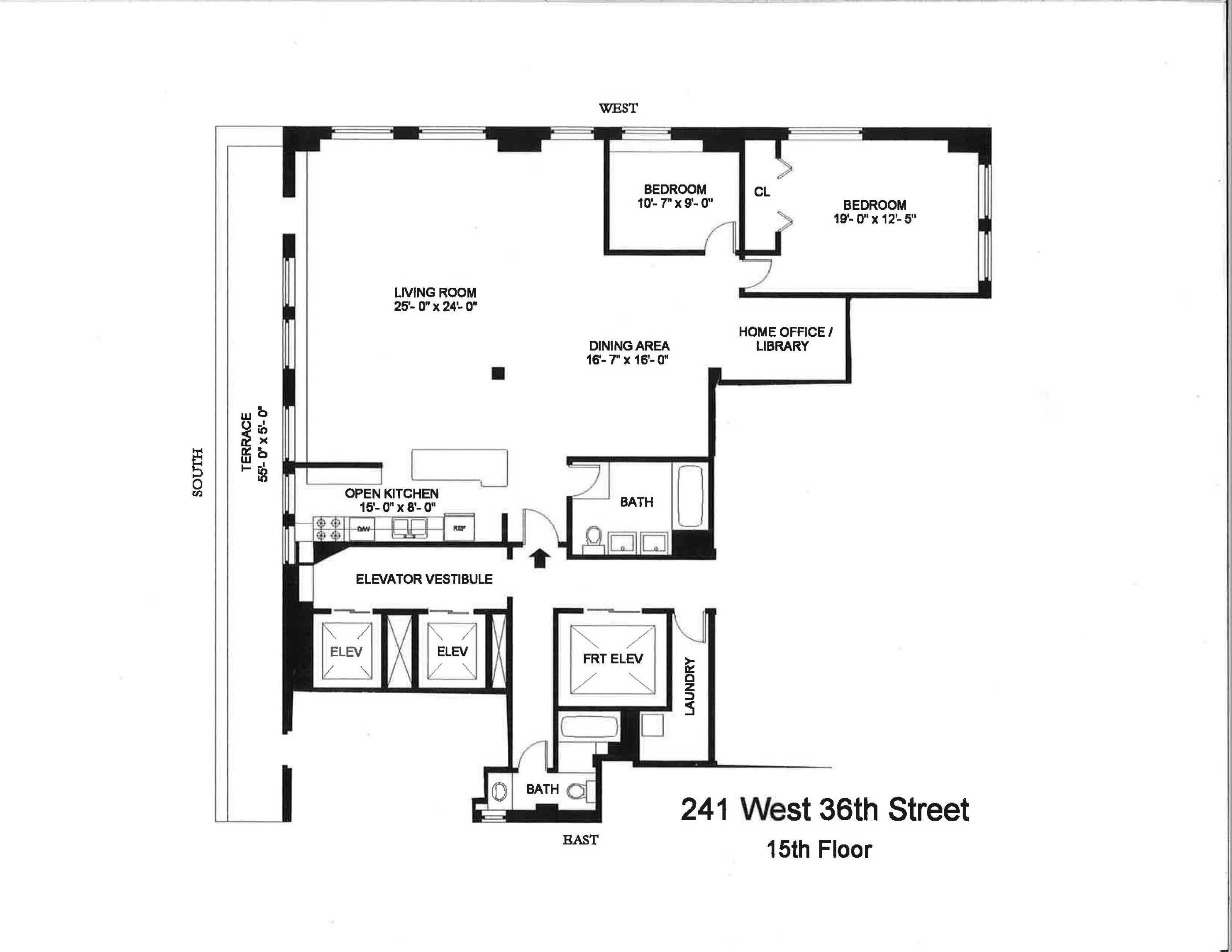 241 W 36th Street 15F