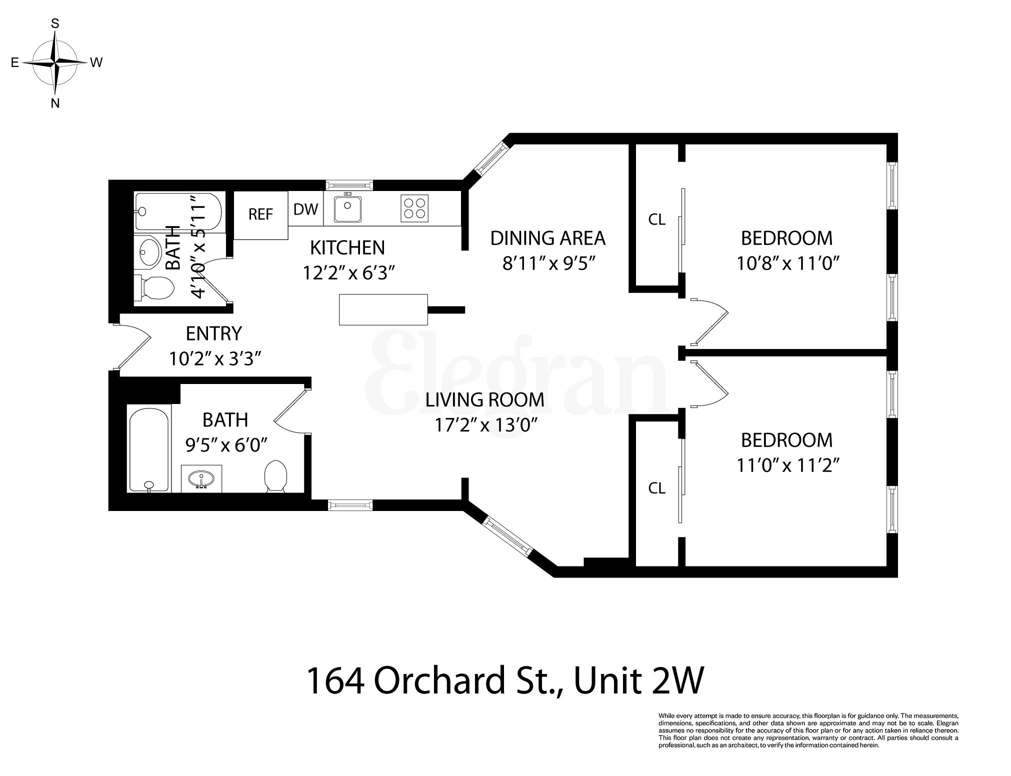 164 Orchard Street 2-W