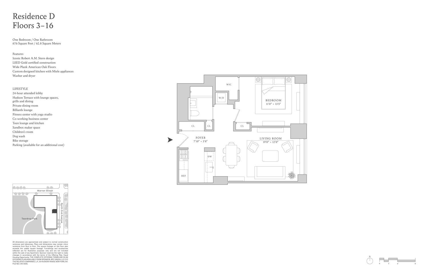 210 WARREN Street 6D