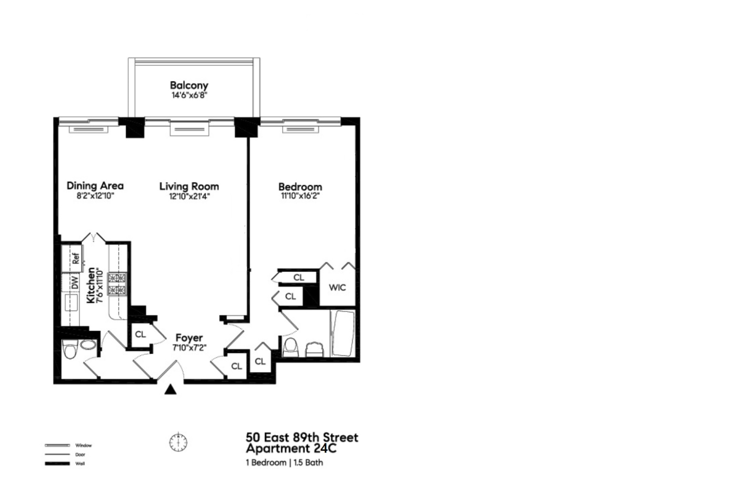 50 E 89TH Street 24C