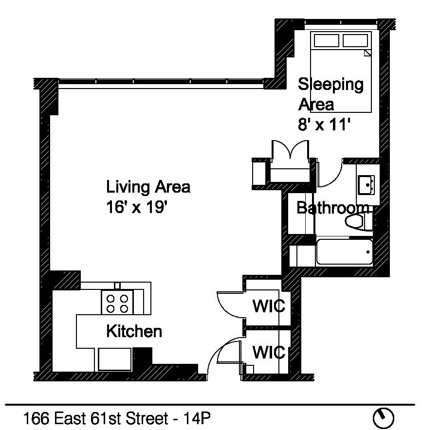 166 E 61ST Street 14P