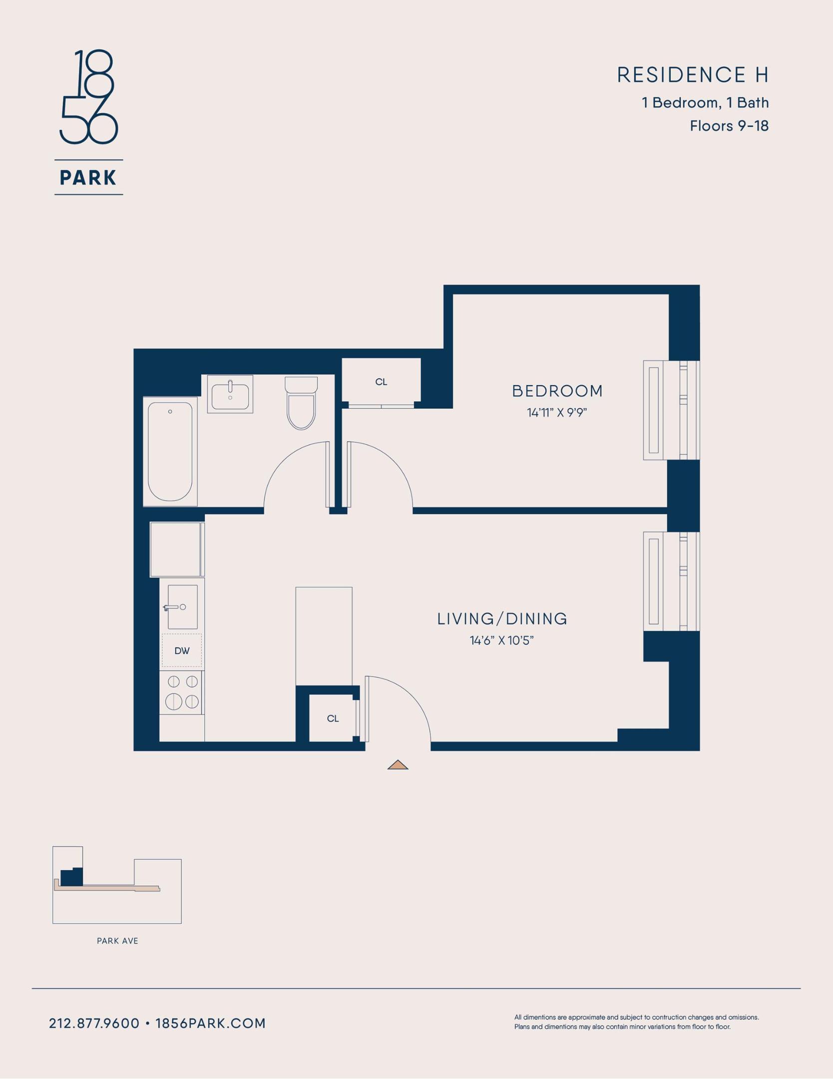 1856 PARK Avenue 14H
