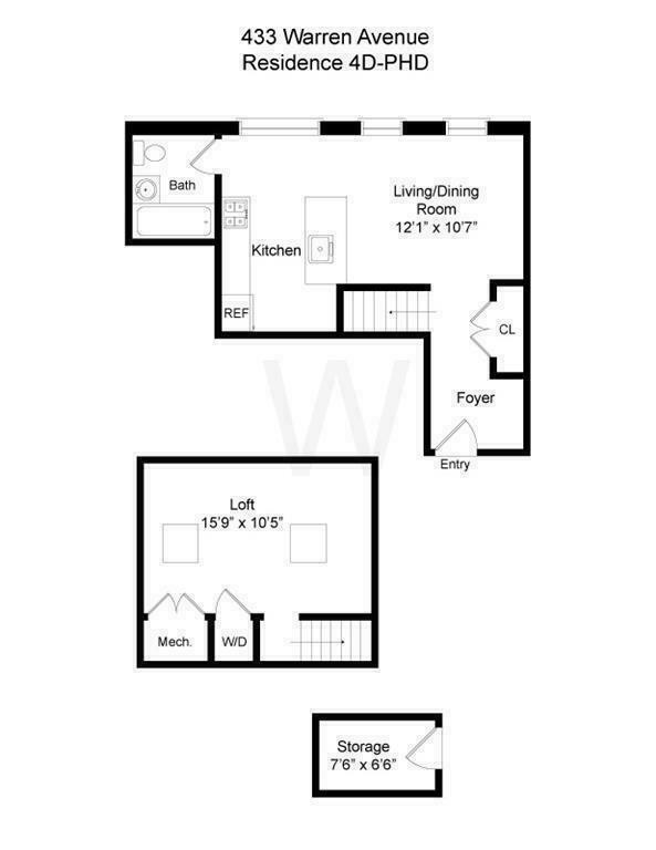 433 Warren Street PH4