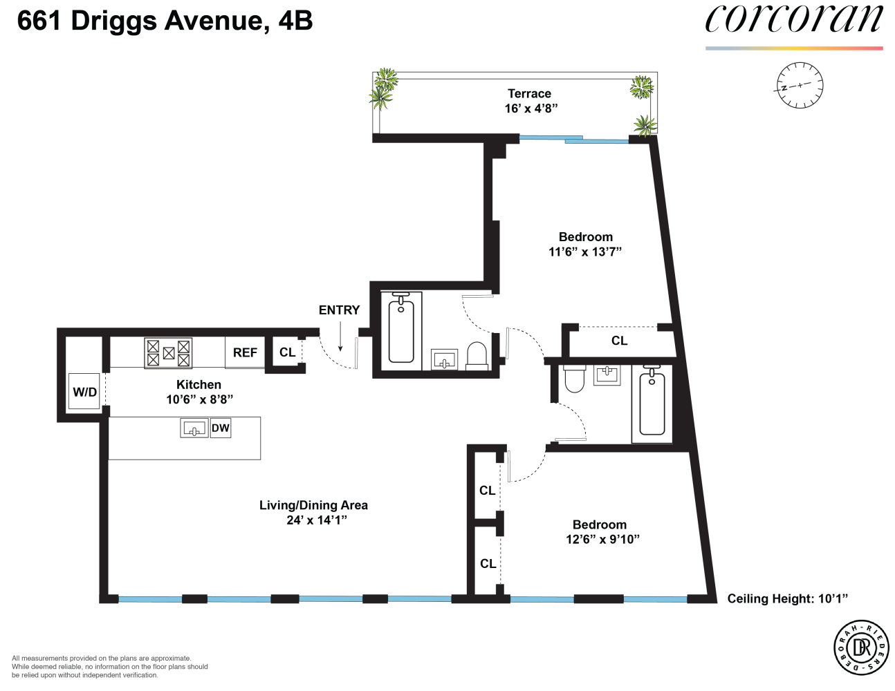 661 DRIGGS Avenue 4B