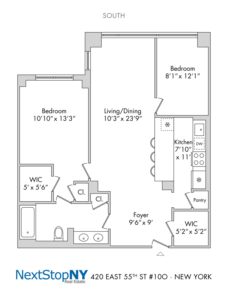420 E 55TH Street 10O