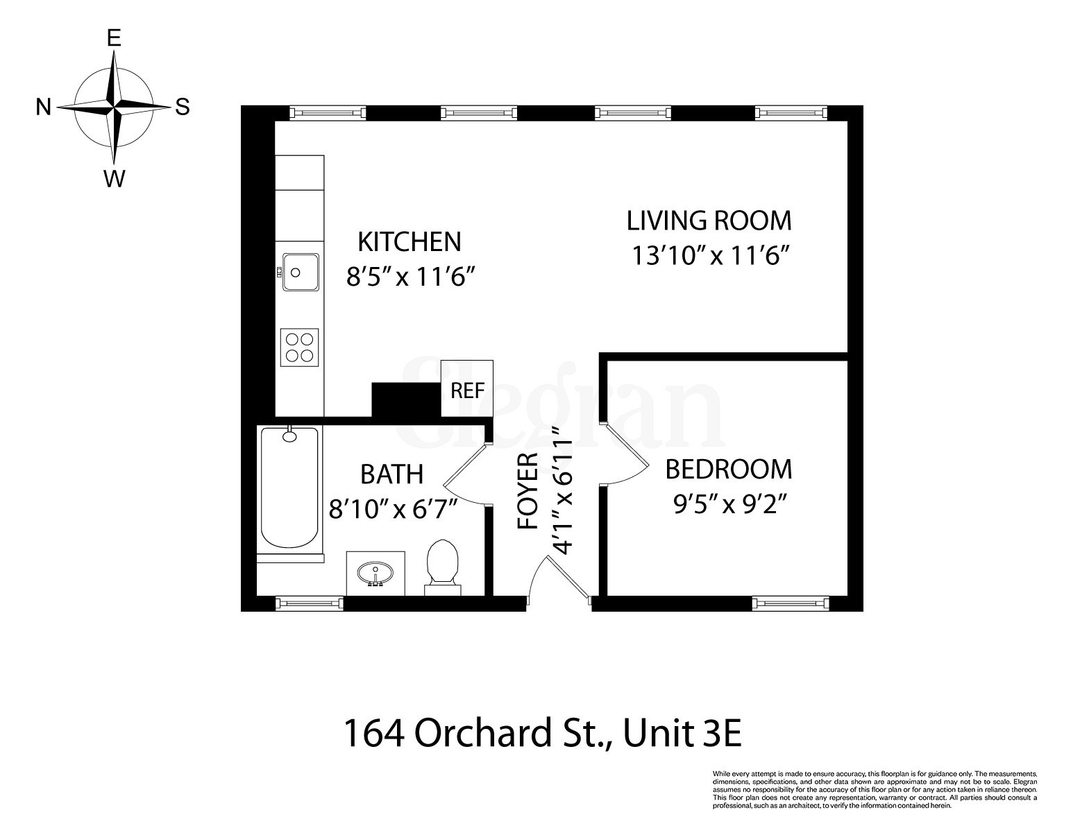 164 Orchard Street 3-E