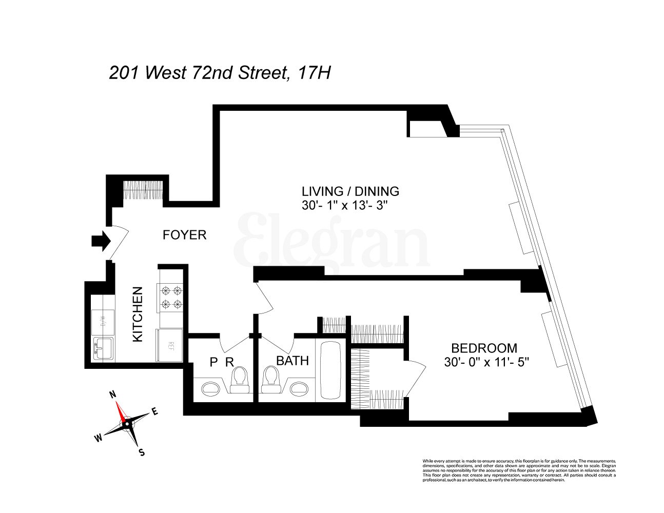 201 W 72nd Street 17-H