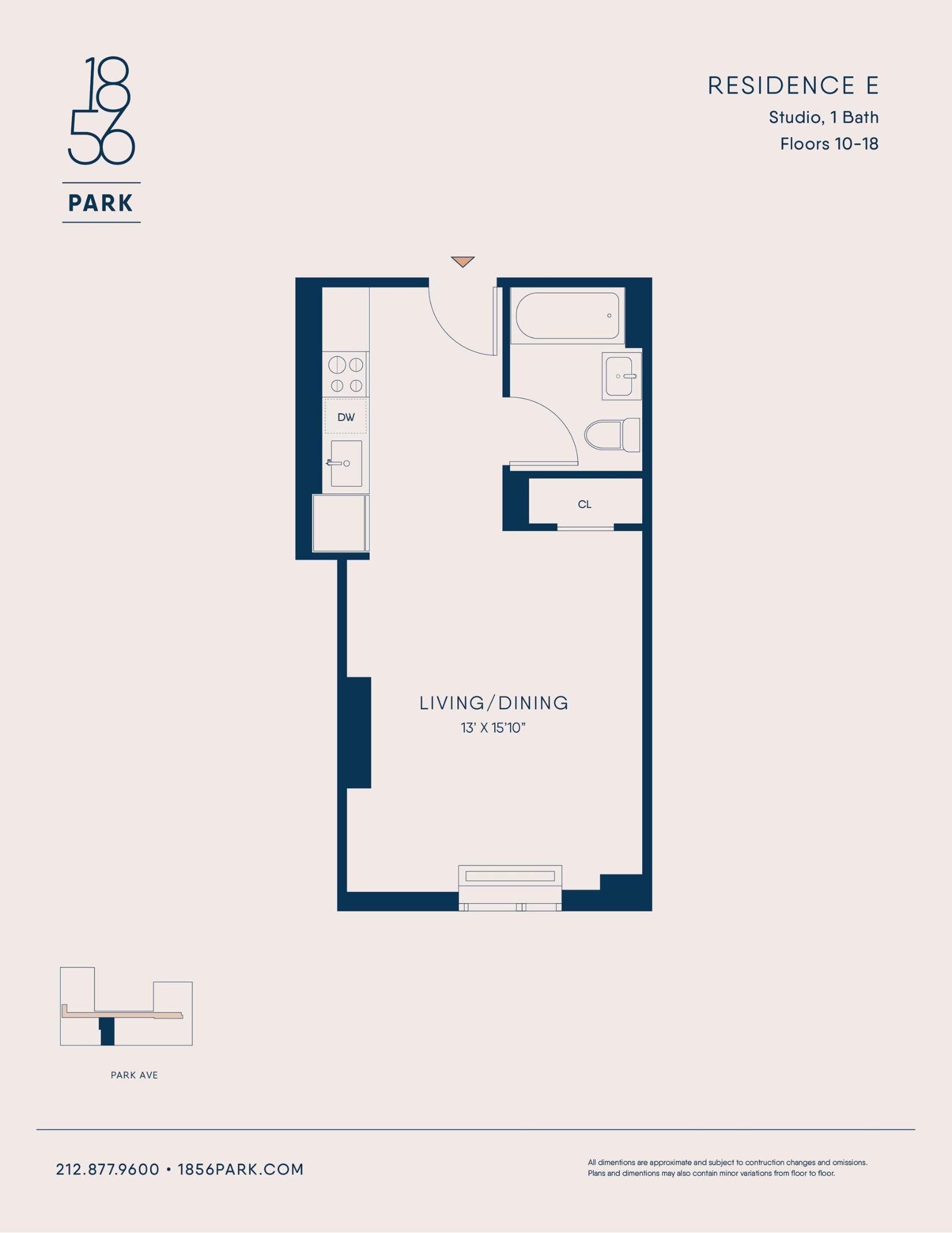 1856 PARK Avenue 17E