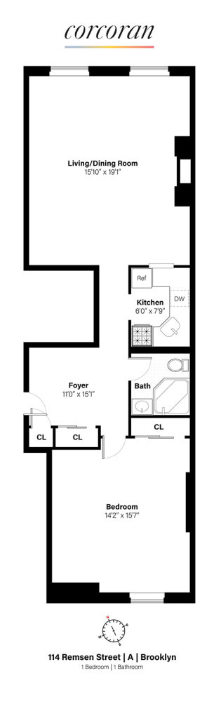 114 REMSEN Street A