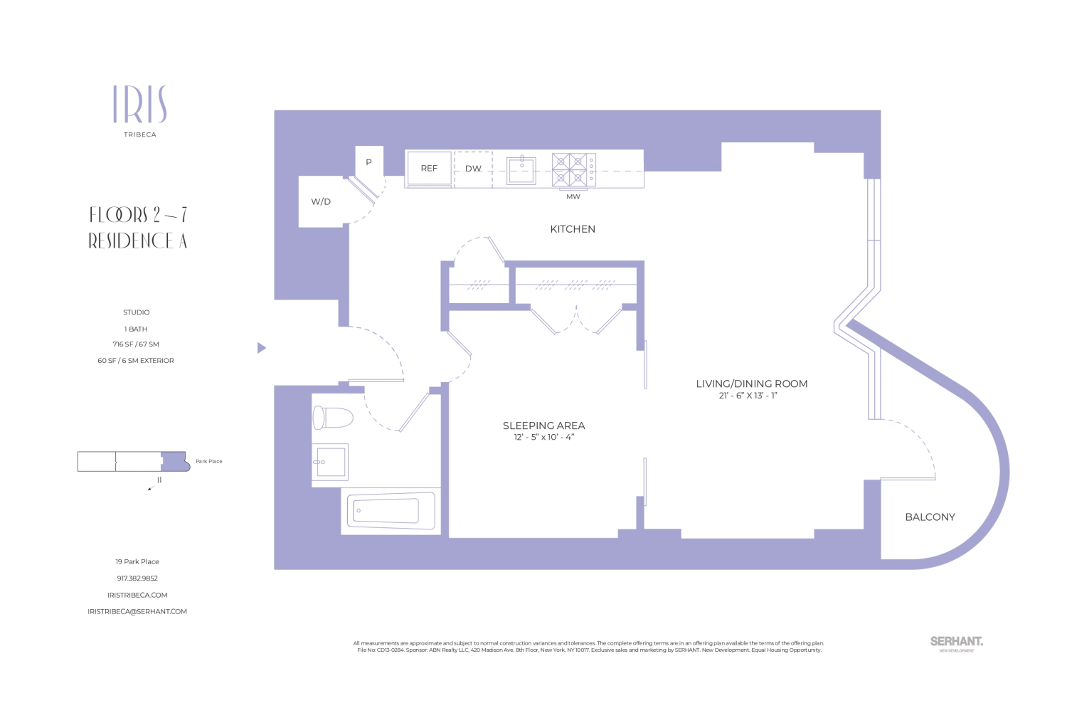 19 PARK Place 7A