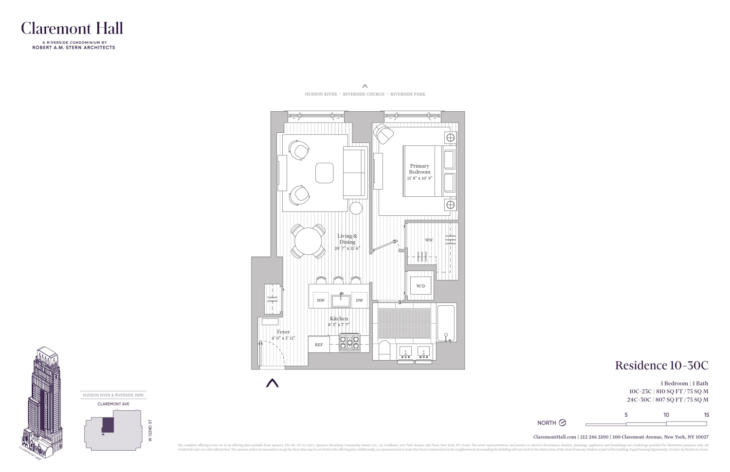 100 CLAREMONT Avenue 21C