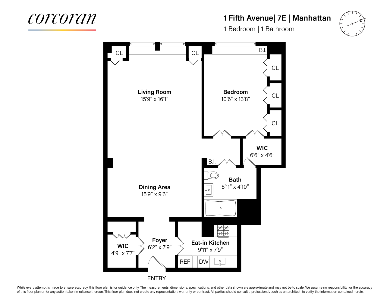 1 5TH Avenue 7E
