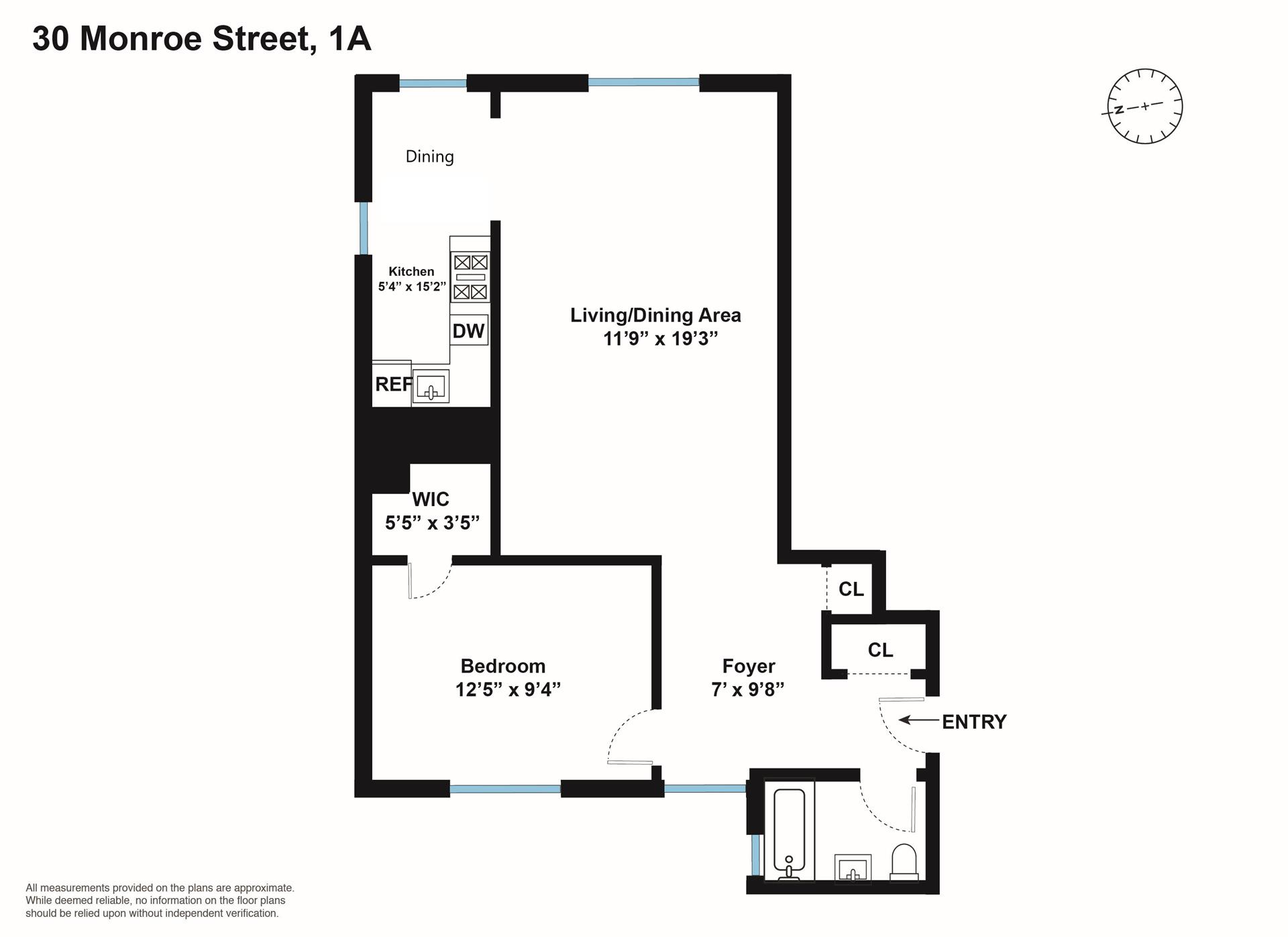 30 MONROE Place 1A