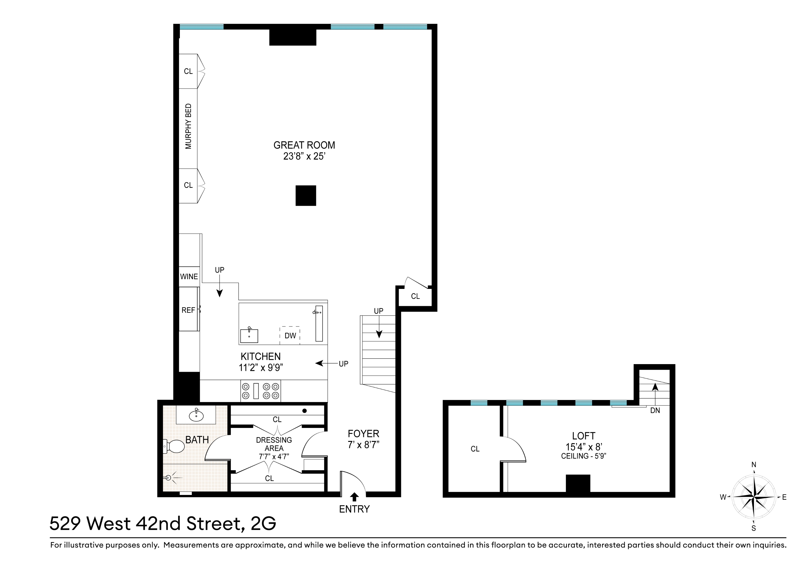 529 W 42nd Street 2G