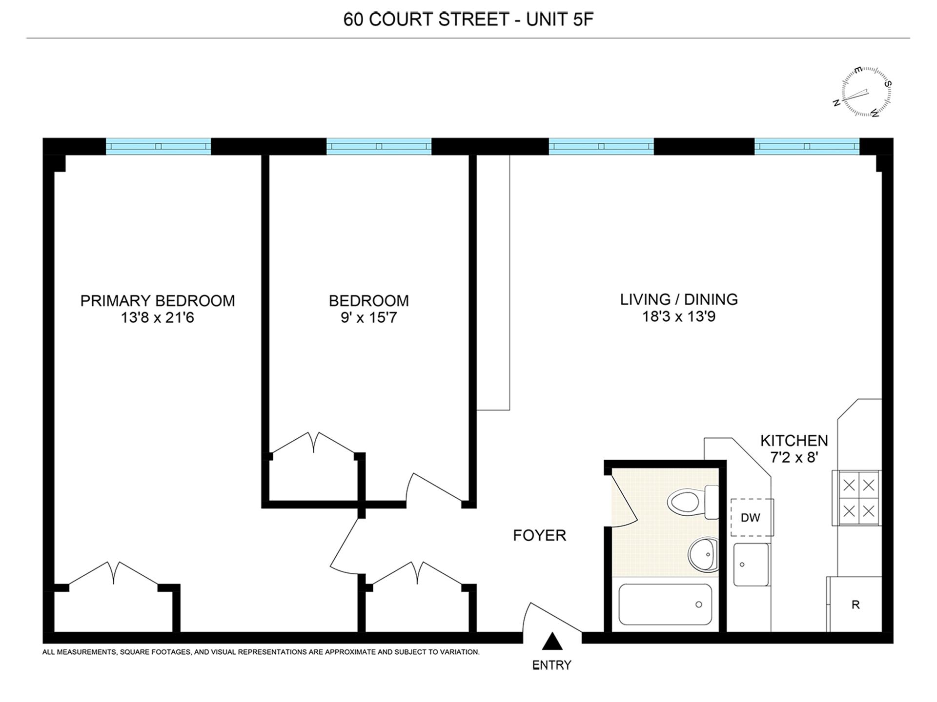60 COURT Street 5F