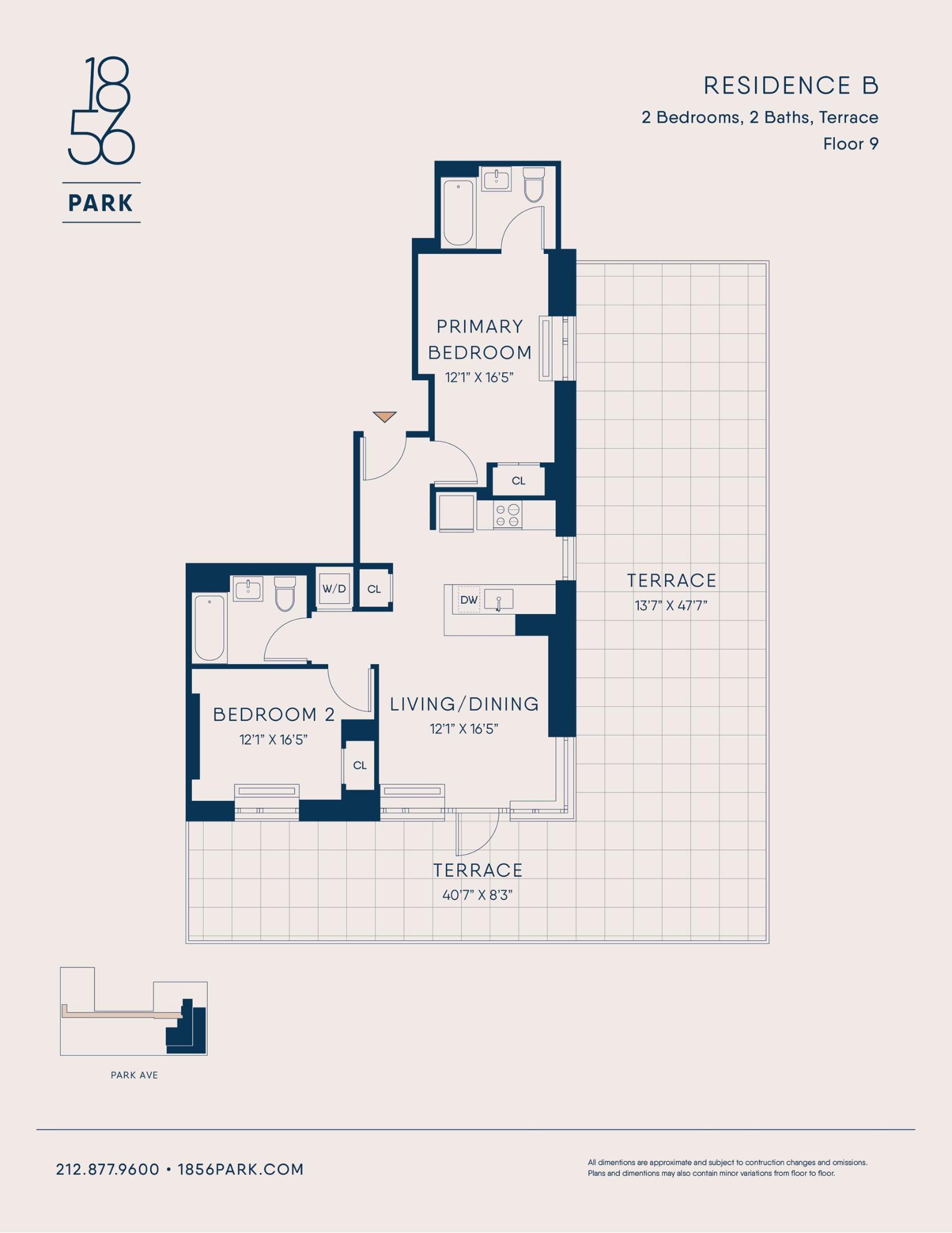 1856 PARK Avenue 9B