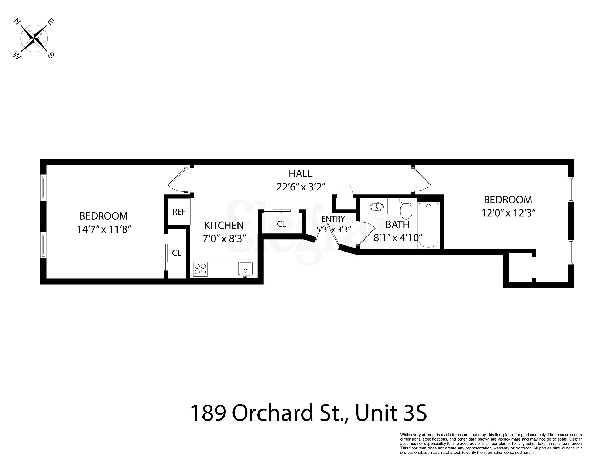 189 Orchard Street 3-S