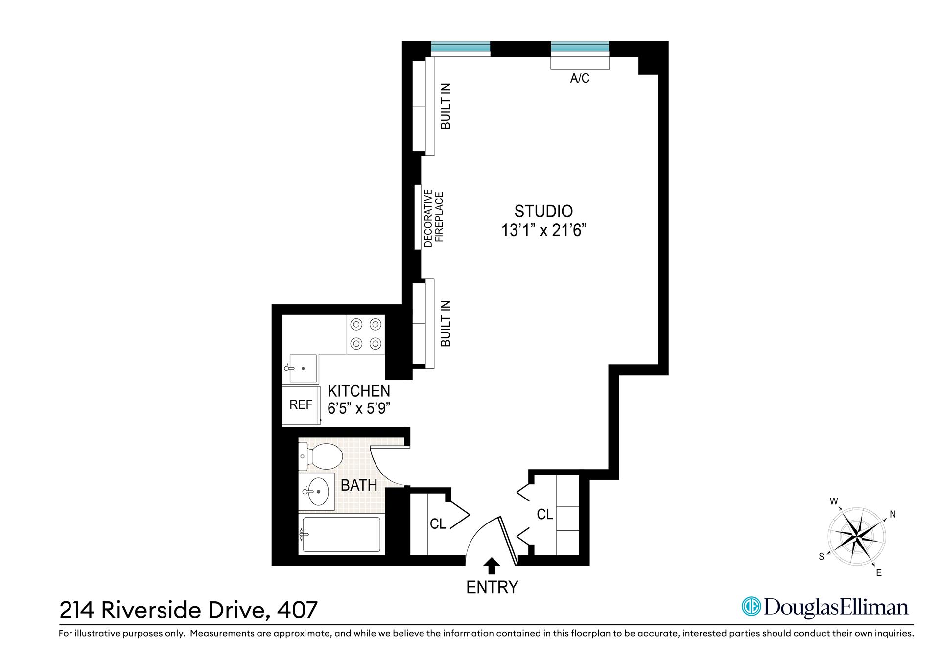 214 RIVERSIDE Drive 407