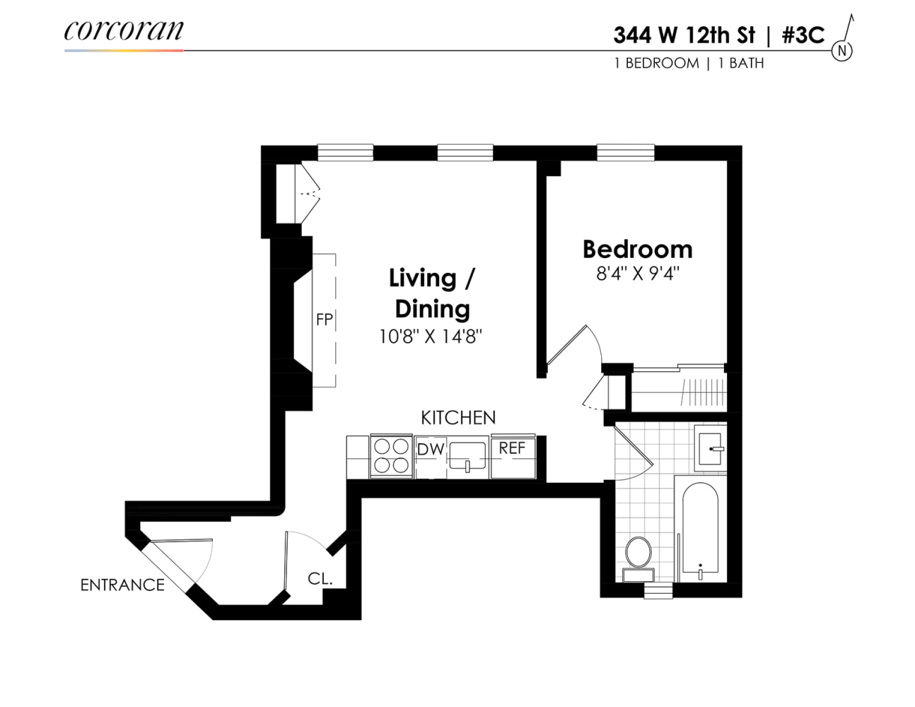 344 W 12TH Street 3C