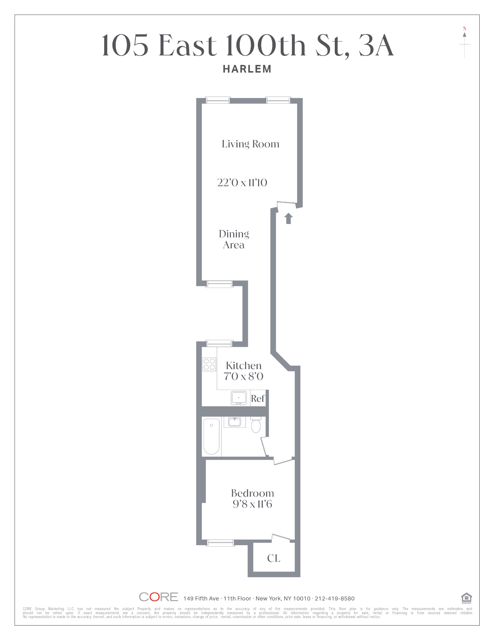 105 E 100th Street 3A