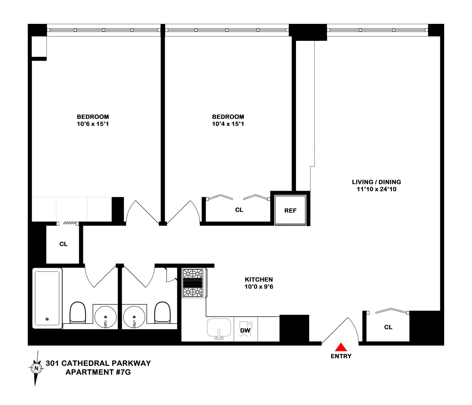 301 W 110th Street 7-G