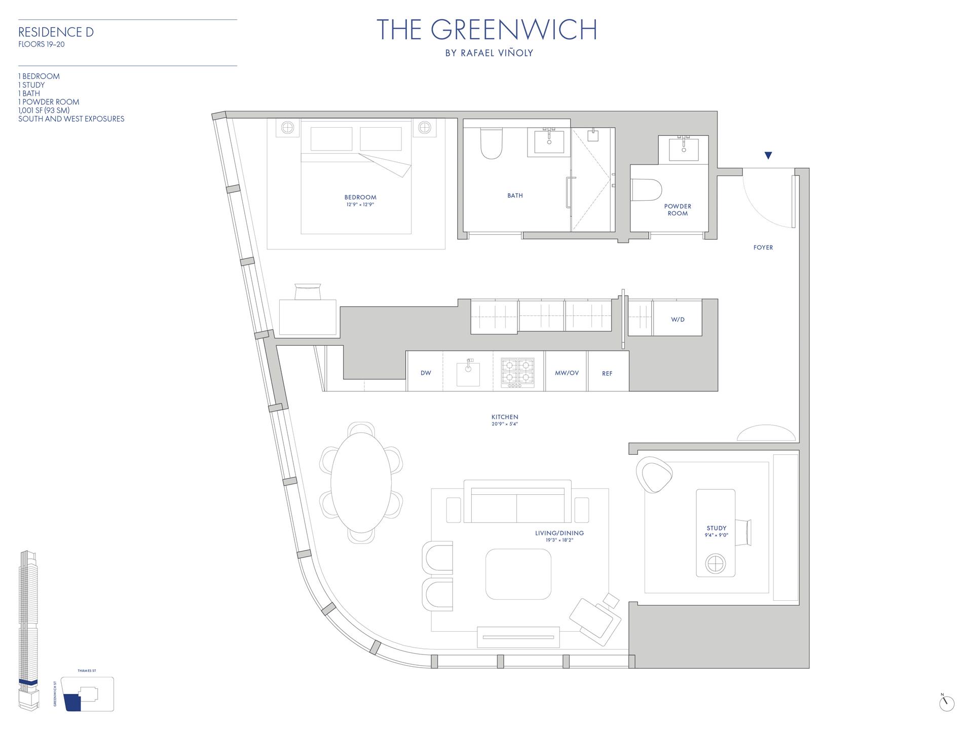 125 GREENWICH Street 20D