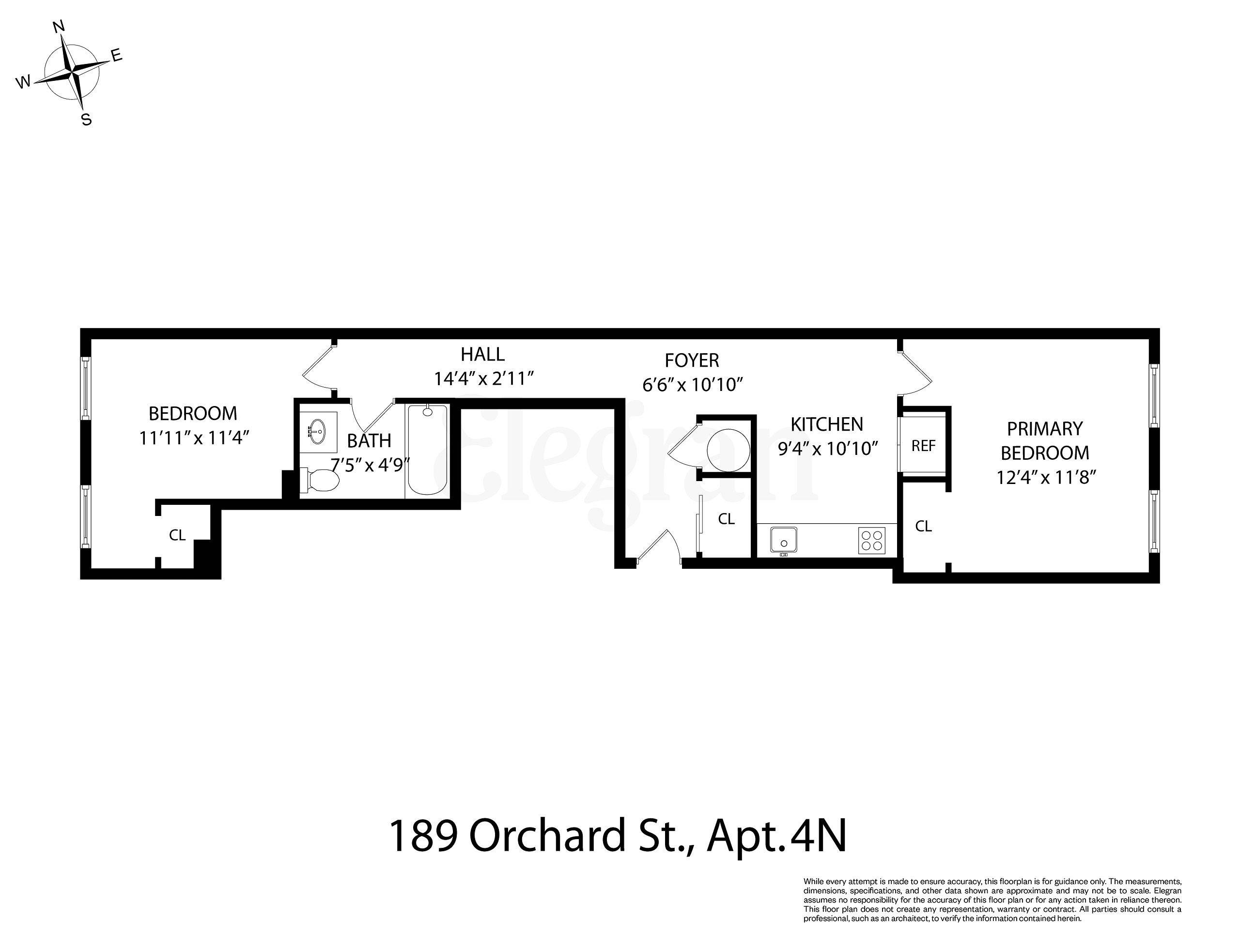 189 Orchard Street 4N
