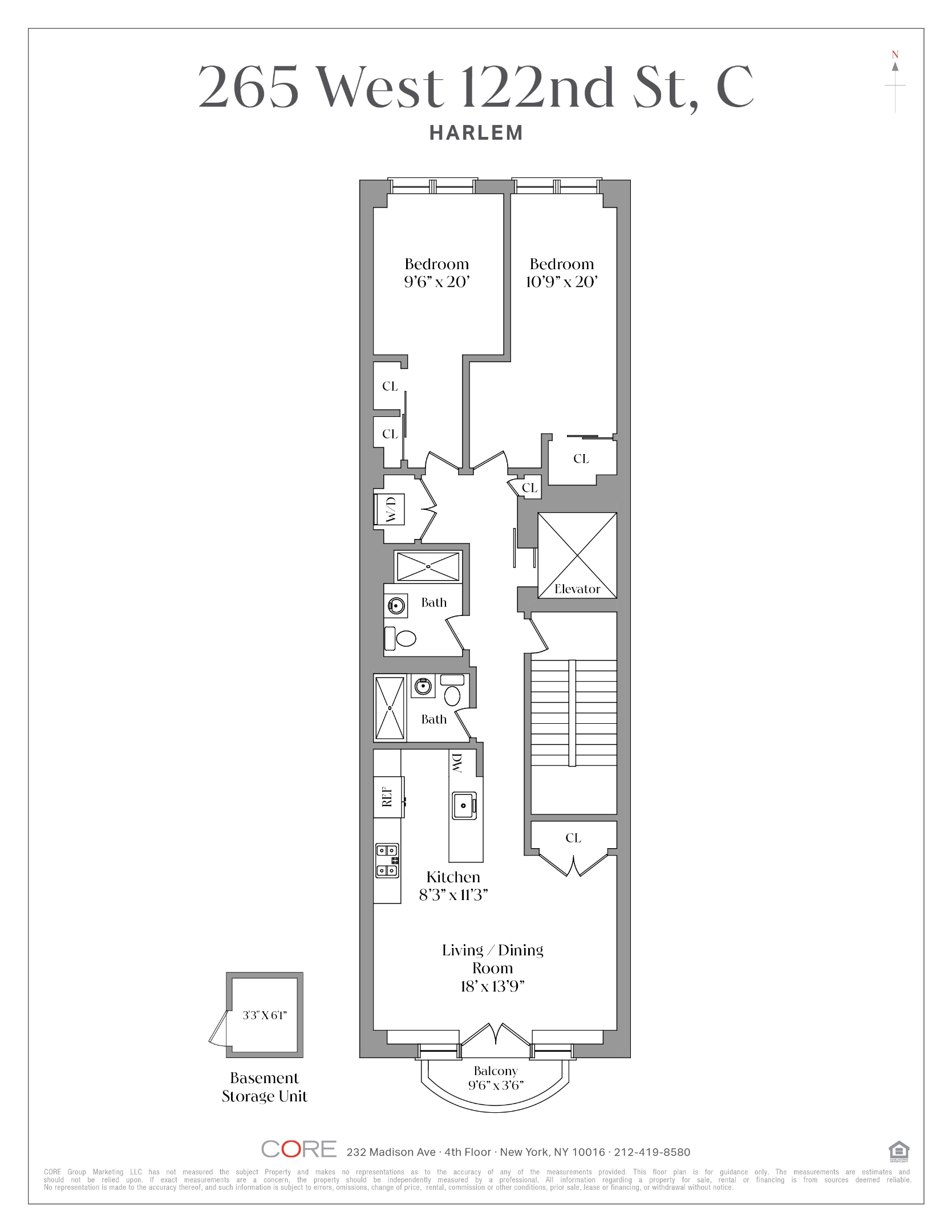 265 W 122nd Street C