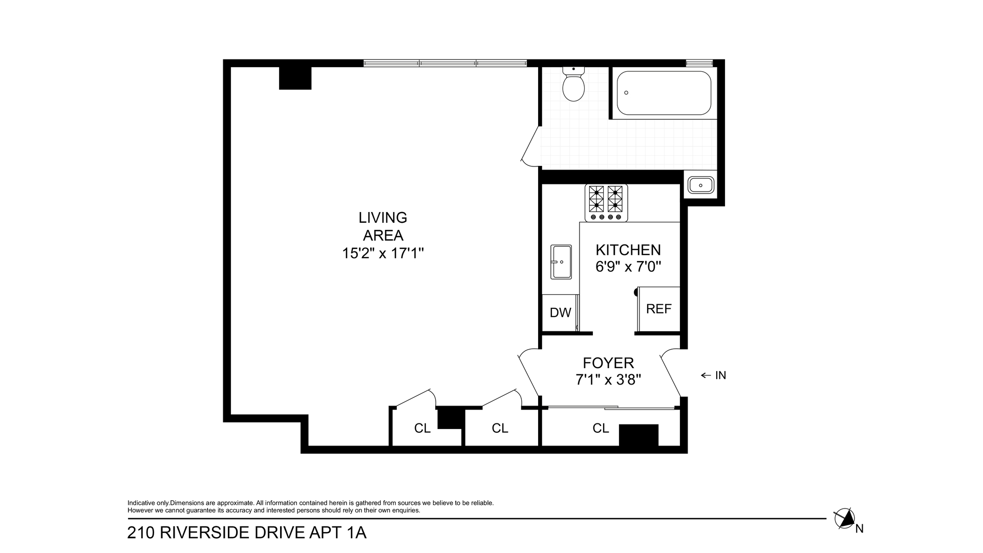210 RIVERSIDE Drive 1A