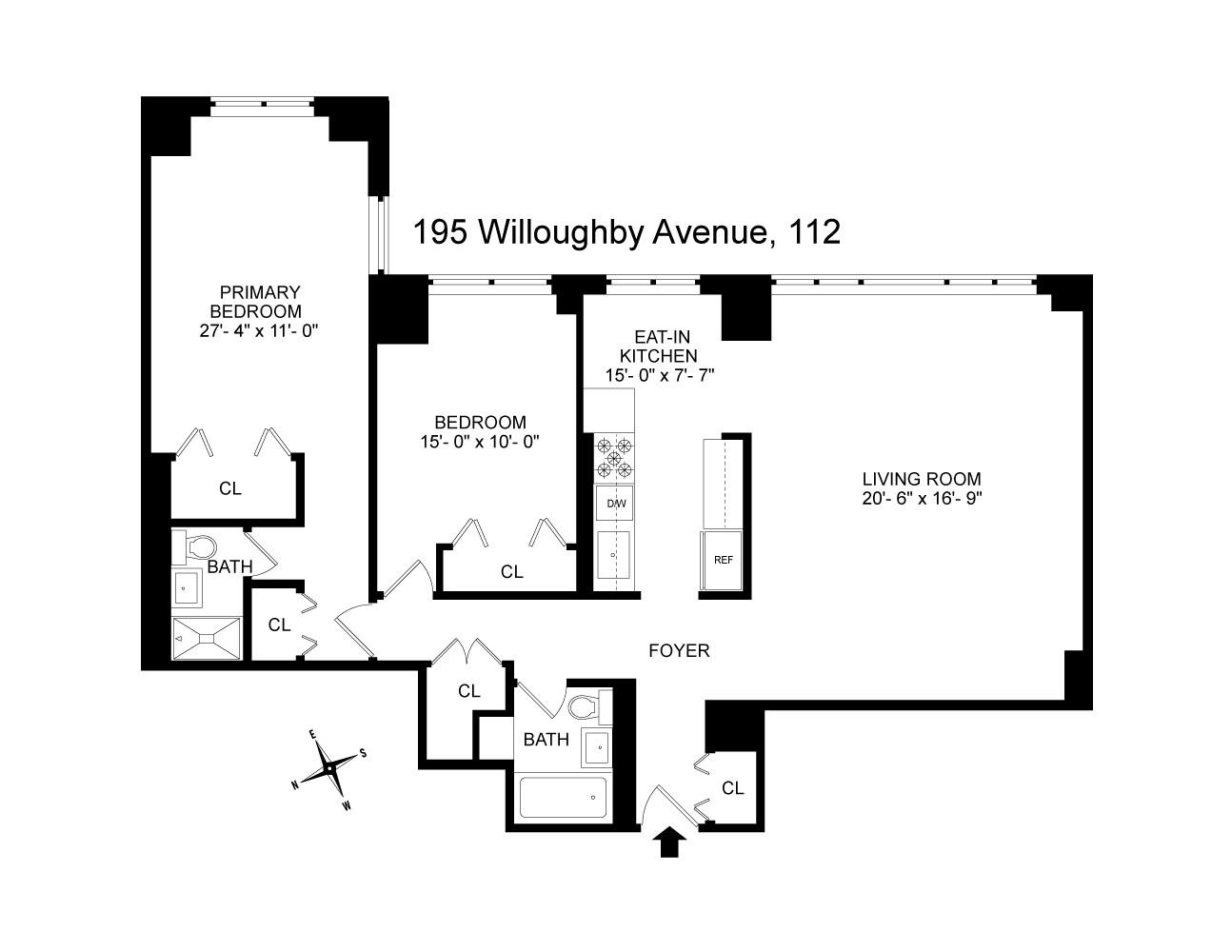 195 WILLOUGHBY Avenue 112