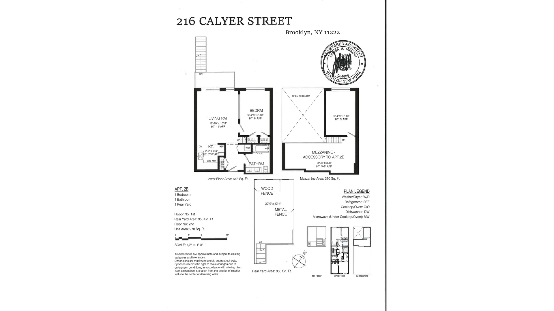 216 CALYER Street 2A