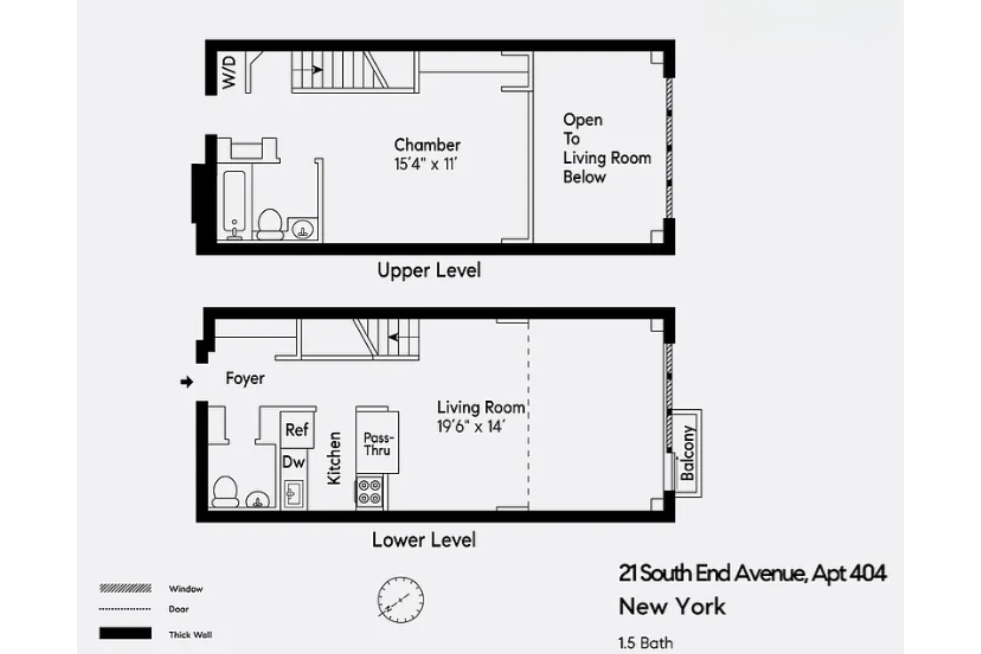 21 S End Avenue 404