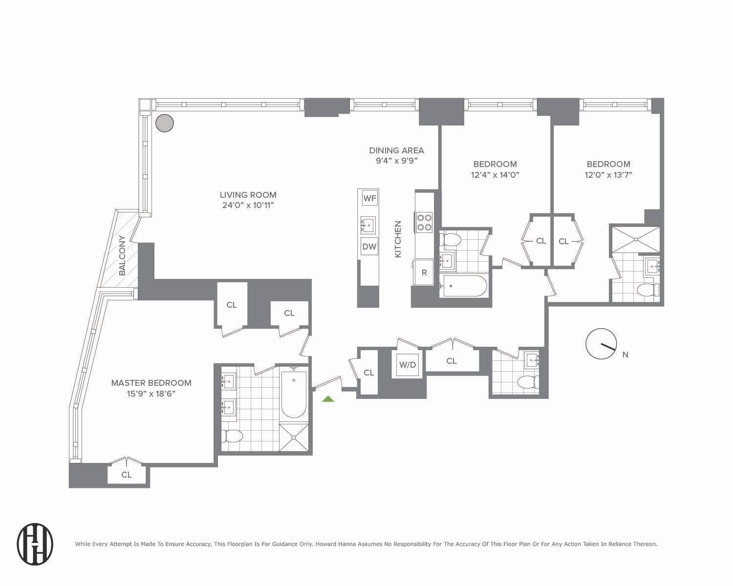 30 West Street 21F