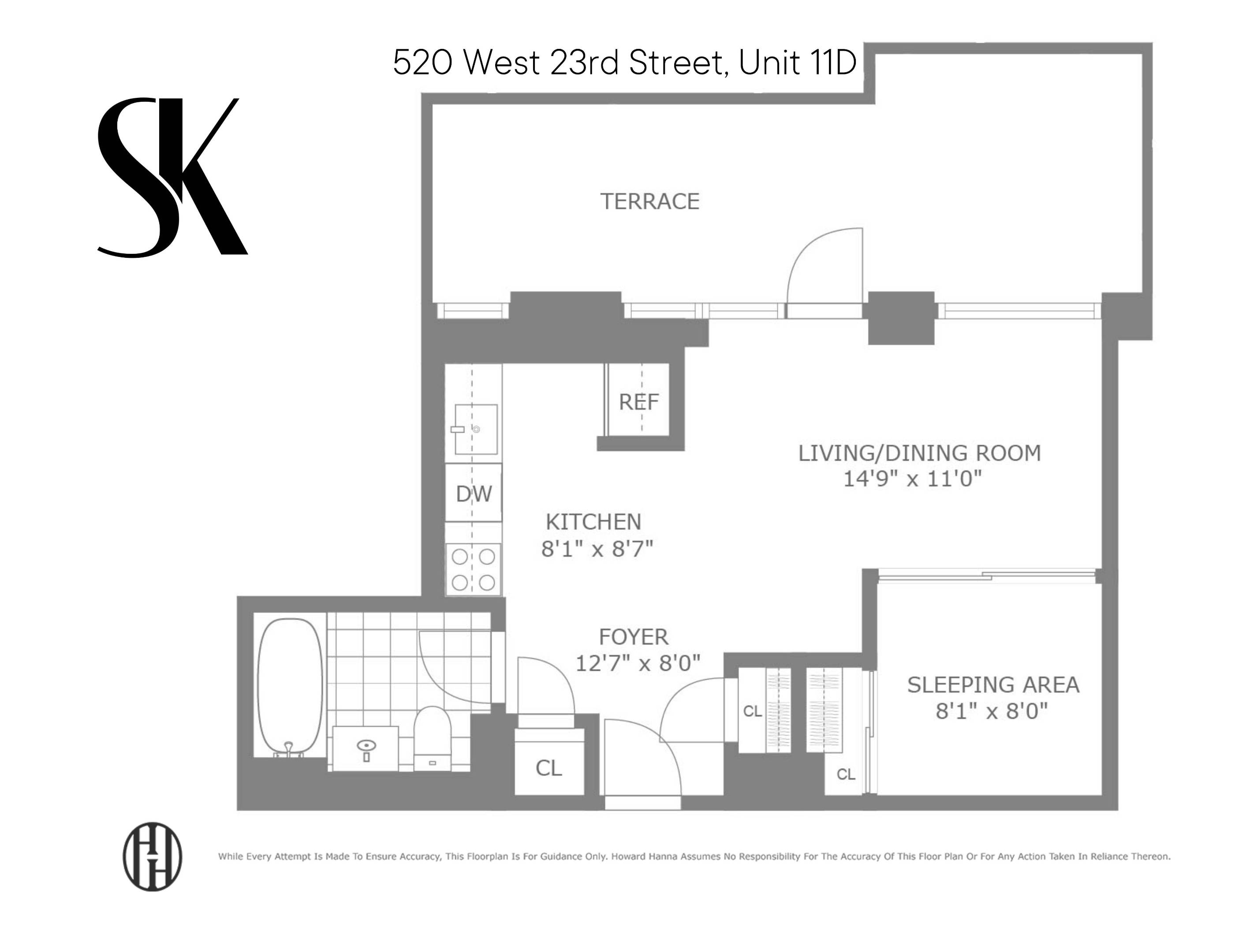 520 W 23rd Street 11D