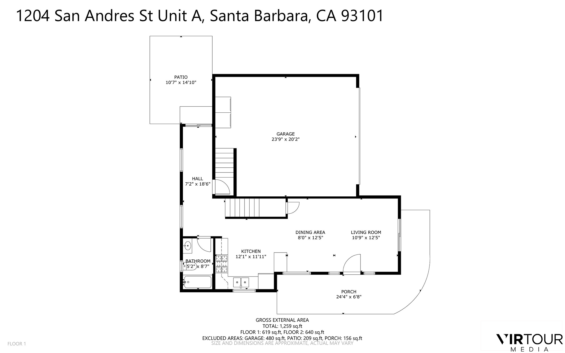 1204 San Andres Street