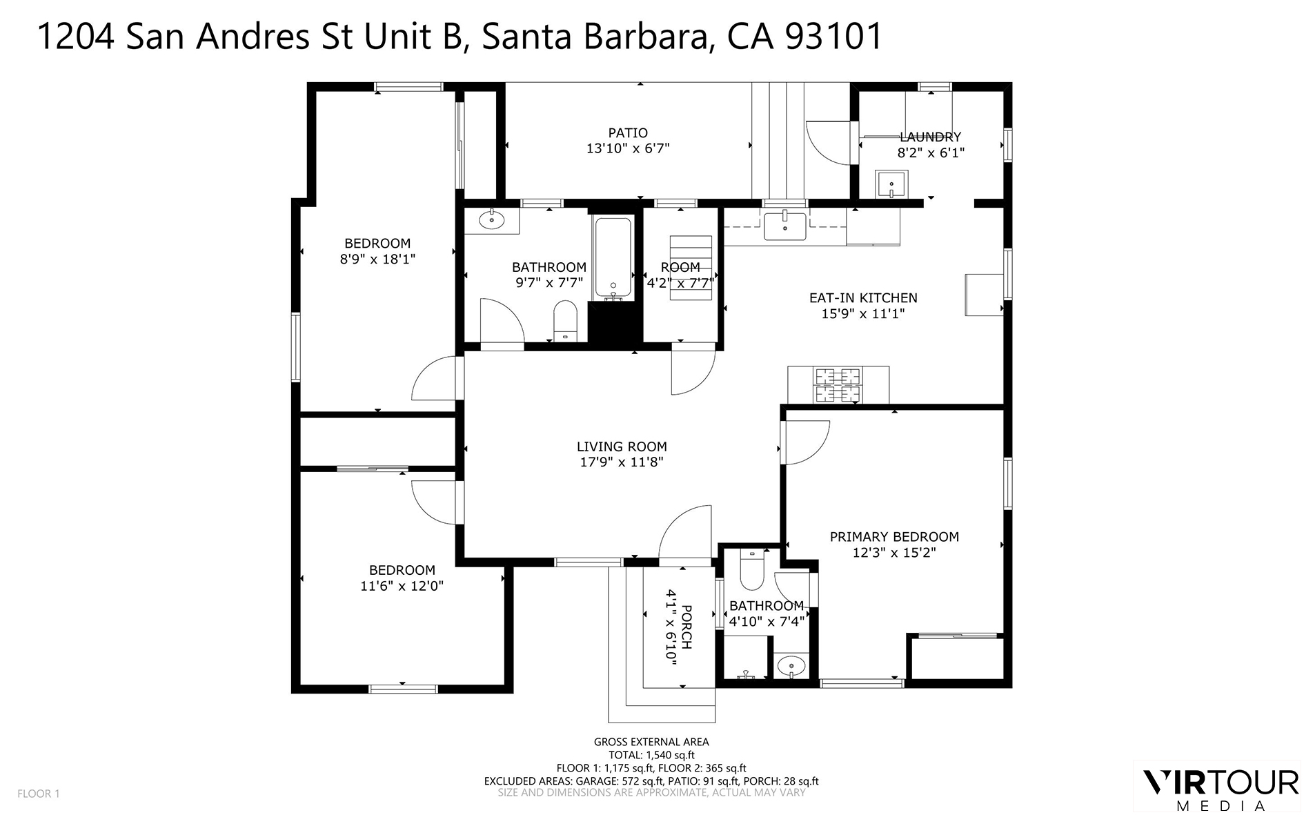 1204 San Andres Street